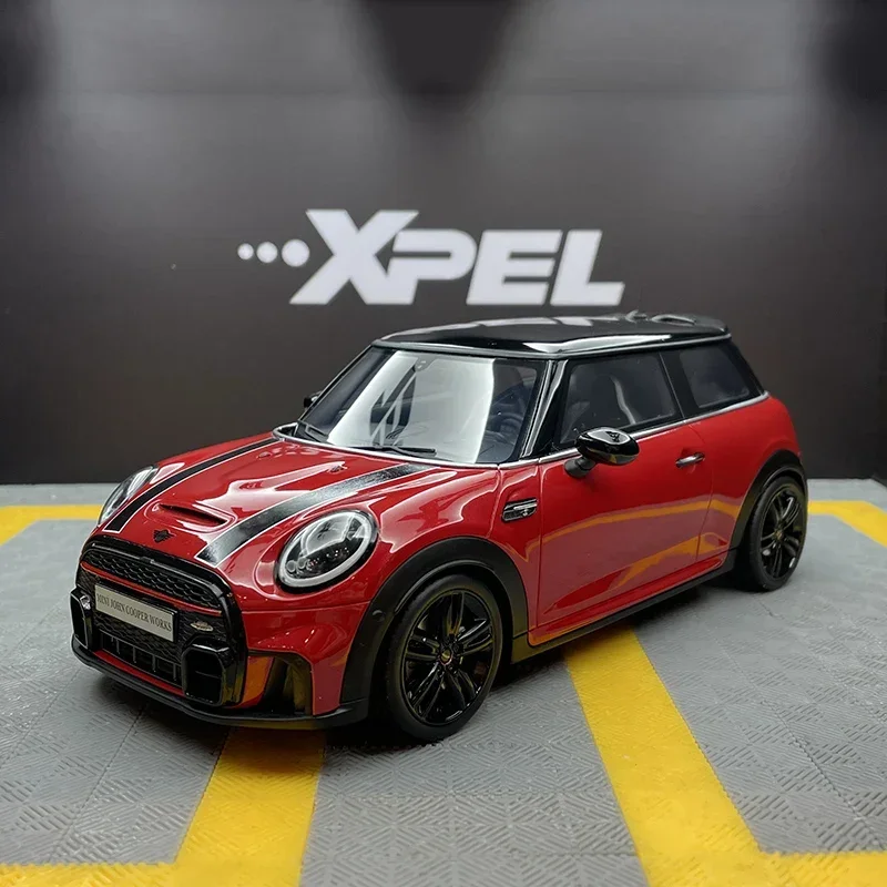 OTTO 1/18 Scale  MINI Cooper GP JCW OT984 Resin Car Model Emulation Car Model Collection Toy Gift Display Simulation