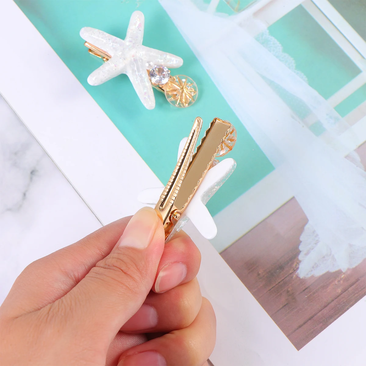 

2 шт., заколки для волос с бриллиантами и стразами, жемчужные заколки для волос, заколки с бахромой для женщин, официальное повседневное украшение для волос