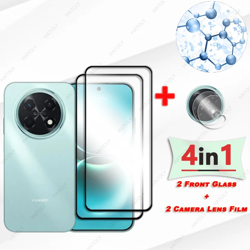 

Защитная пленка для экрана Huawei Enjoy 90 Pro Max, защитная пленка с черной кромкой для Huawei Enjoy 90 Pro Max, защитная пленка для объектива камеры