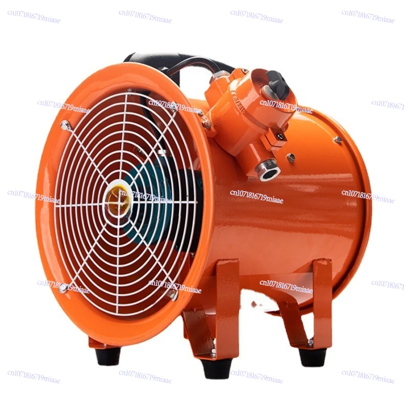 Portable Mobile Tunnel Mine Industrial Exhaust Ventilator Portable Explosion-proof Axial Flow Fan