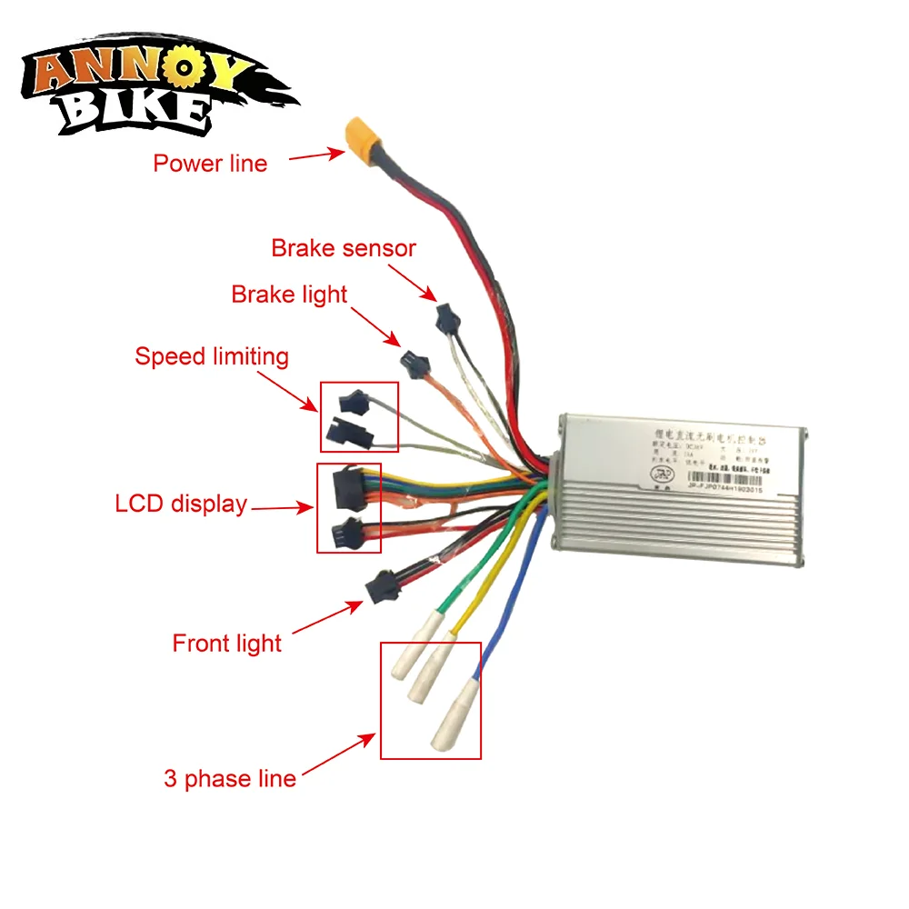 Electric Scooter 10 Inch Hub Motor Kit 48V 1500W 60V 3000W Conversion eBike Brushless Front Electric Bicycle Kit