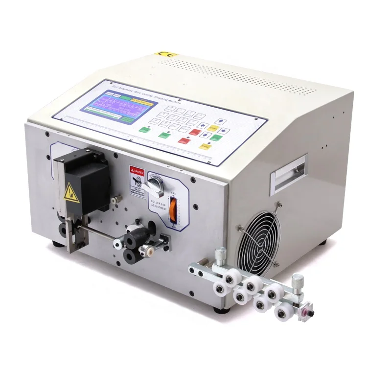 EW-02A Full Automatic electric wire stripping machine wire stripping twisting machine cable cutting and stripping machine