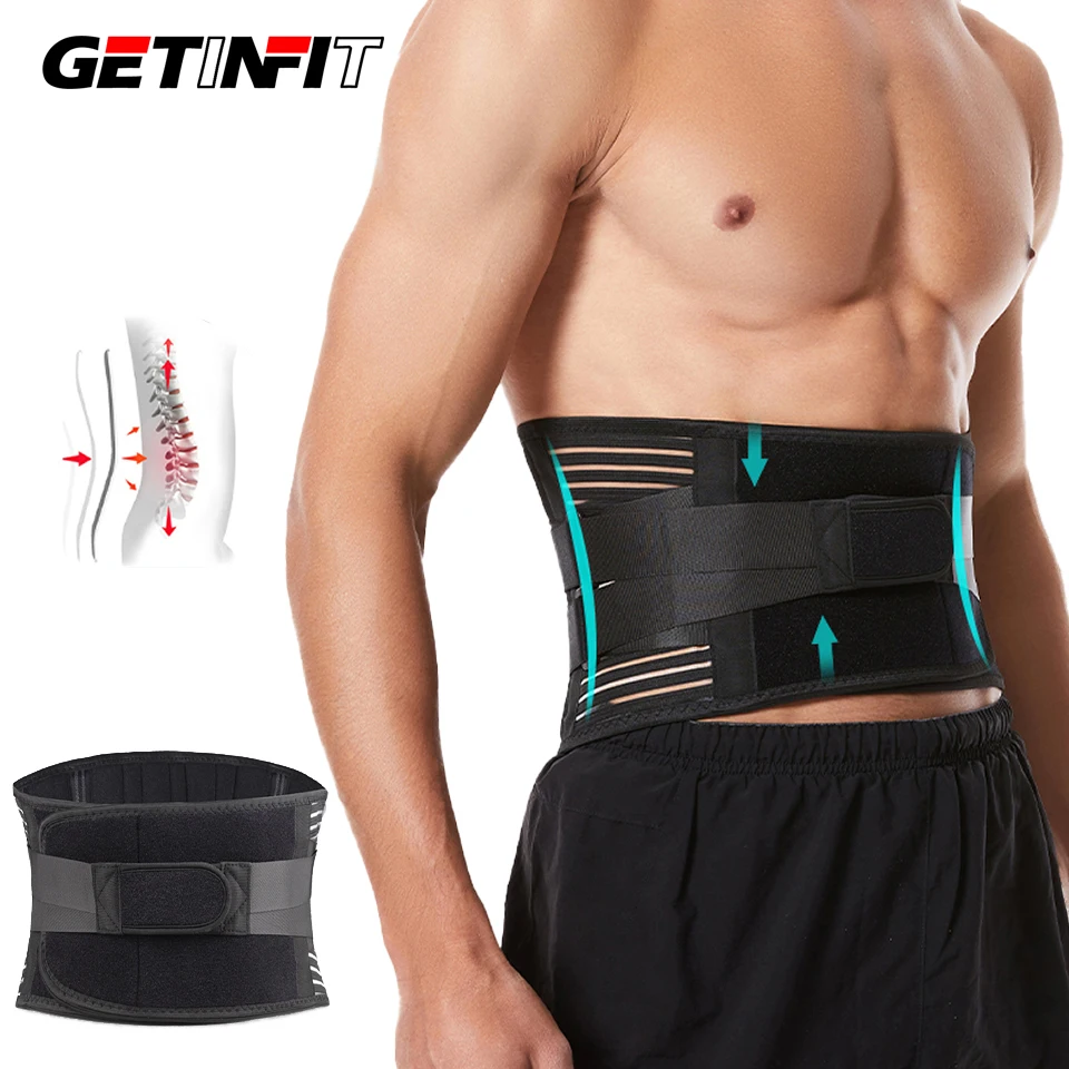 Elstiac Waist Support Belt Back Waist Trainer Trimmer Belt Body Shaper Belts Gym Weight Lifting Sports Waist Protector Women Men