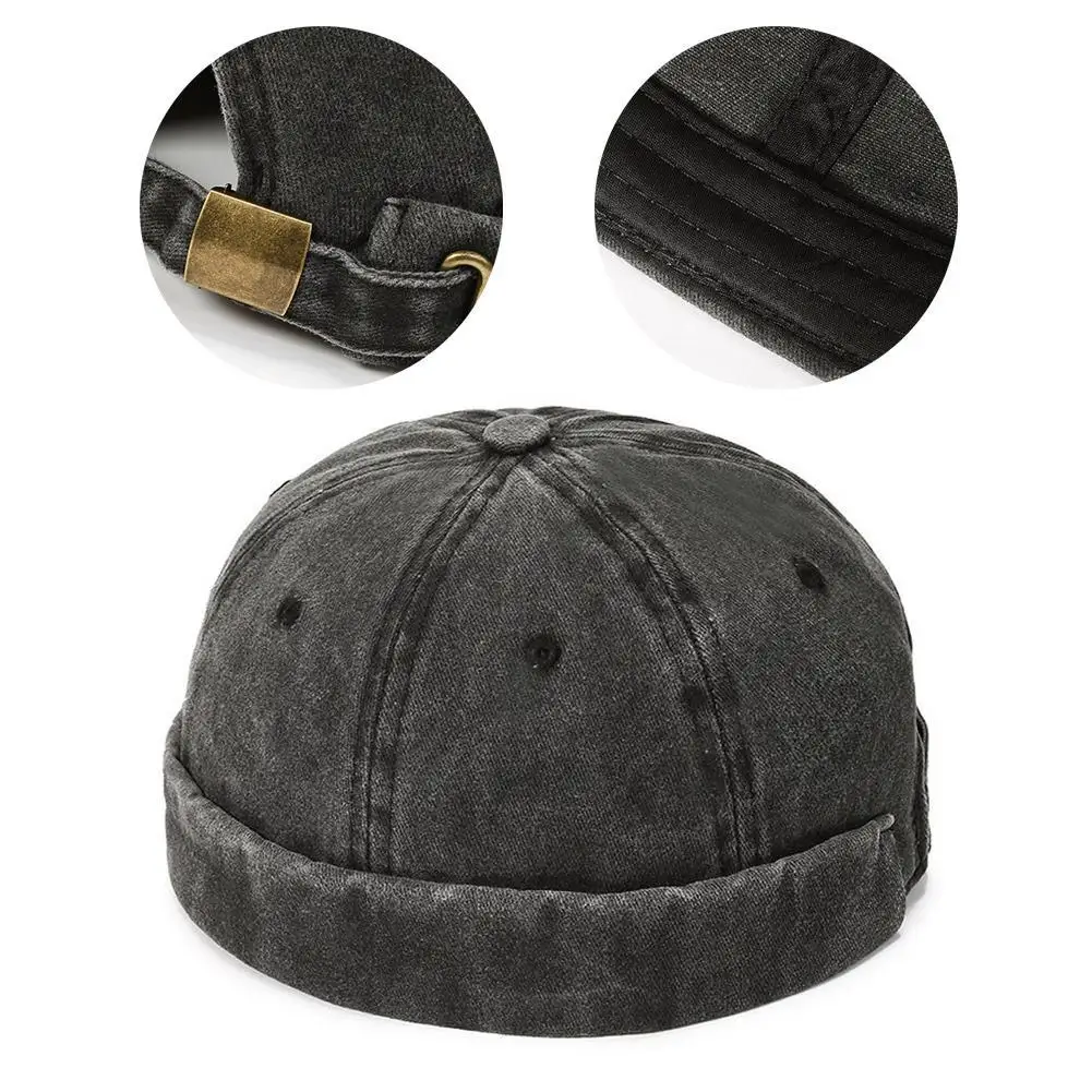 

Дыняная шляпа без полей, высококачественная дышащая легкая уличная модная шляпа унисекс в стиле ретро для путешествий на открытом воздухе, музыкального фестиваля