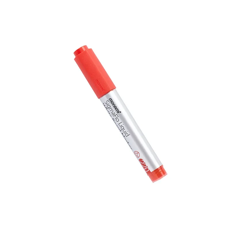 Stylo d'écriture liquide à base d'eau pour tableau blanc, stylo droit, fournitures scolaires utiles, grande capacité, 2.0mm, 1PC, 220