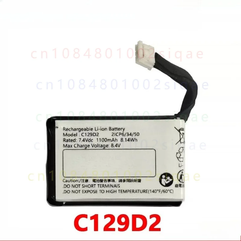 1PCS FOR Bang & Olufsen BeoPlay P2 COHN C129D2 Li-ion Battery Pack Built-in Rechargeable Replacement Battery