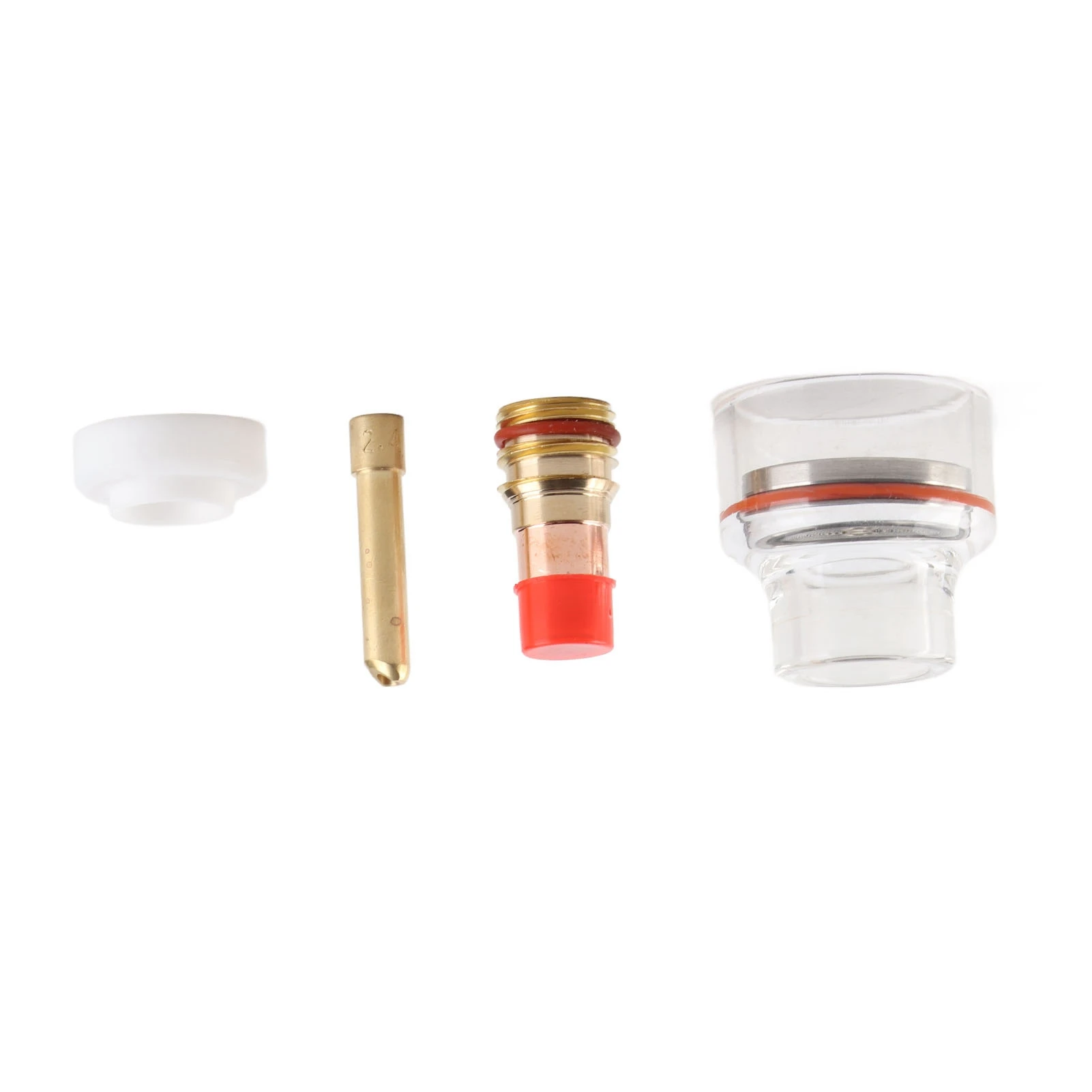 Aksesoris Kit Obor Las WP Collet WP Torch Glass Cup WP Torch Gas Lens Collet Glass Cup untuk WP‑17/18/26 WP Torch Kit