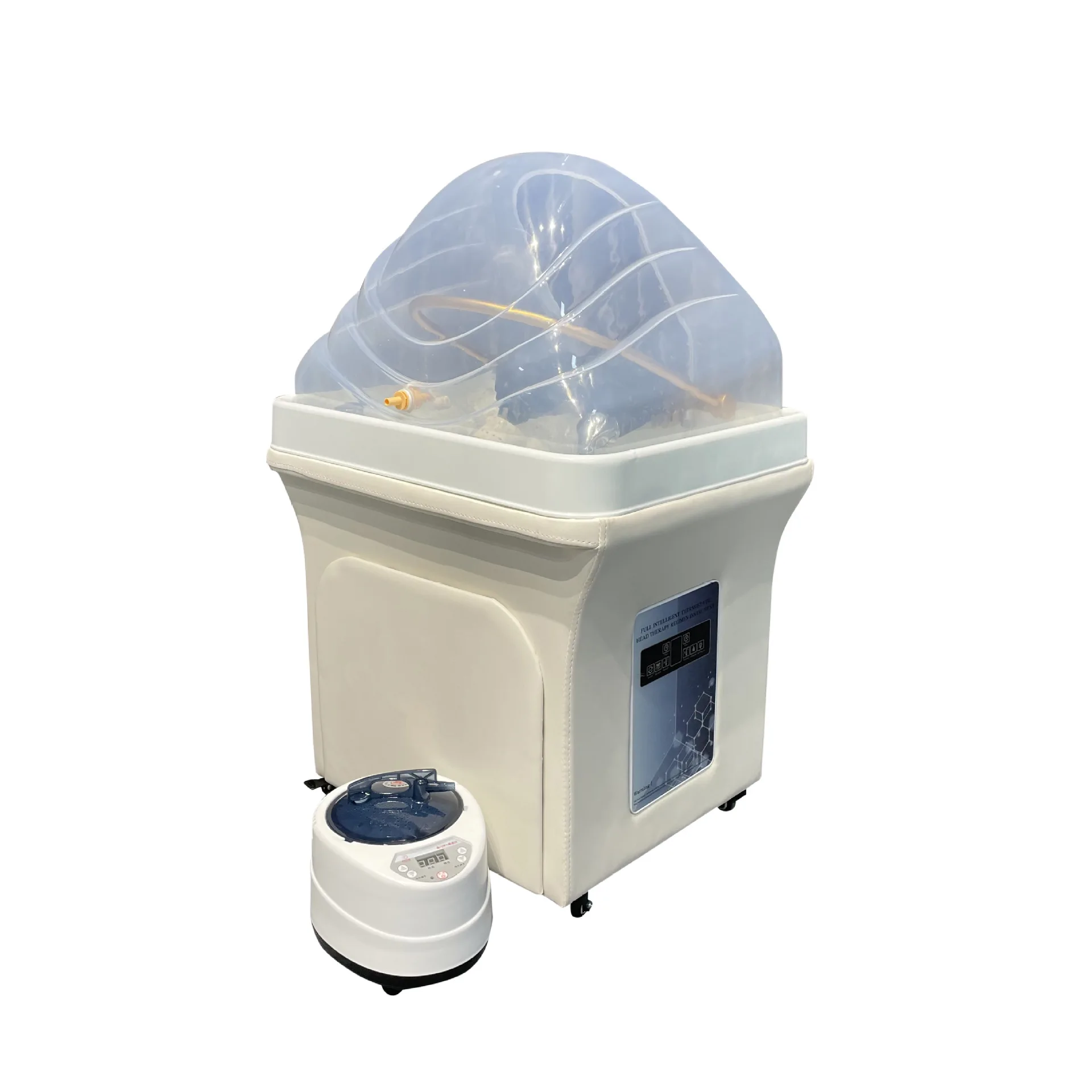 Special removable hair treatment shampoo basin for barber shop with water circulation fumigation and ear care hair treatment
