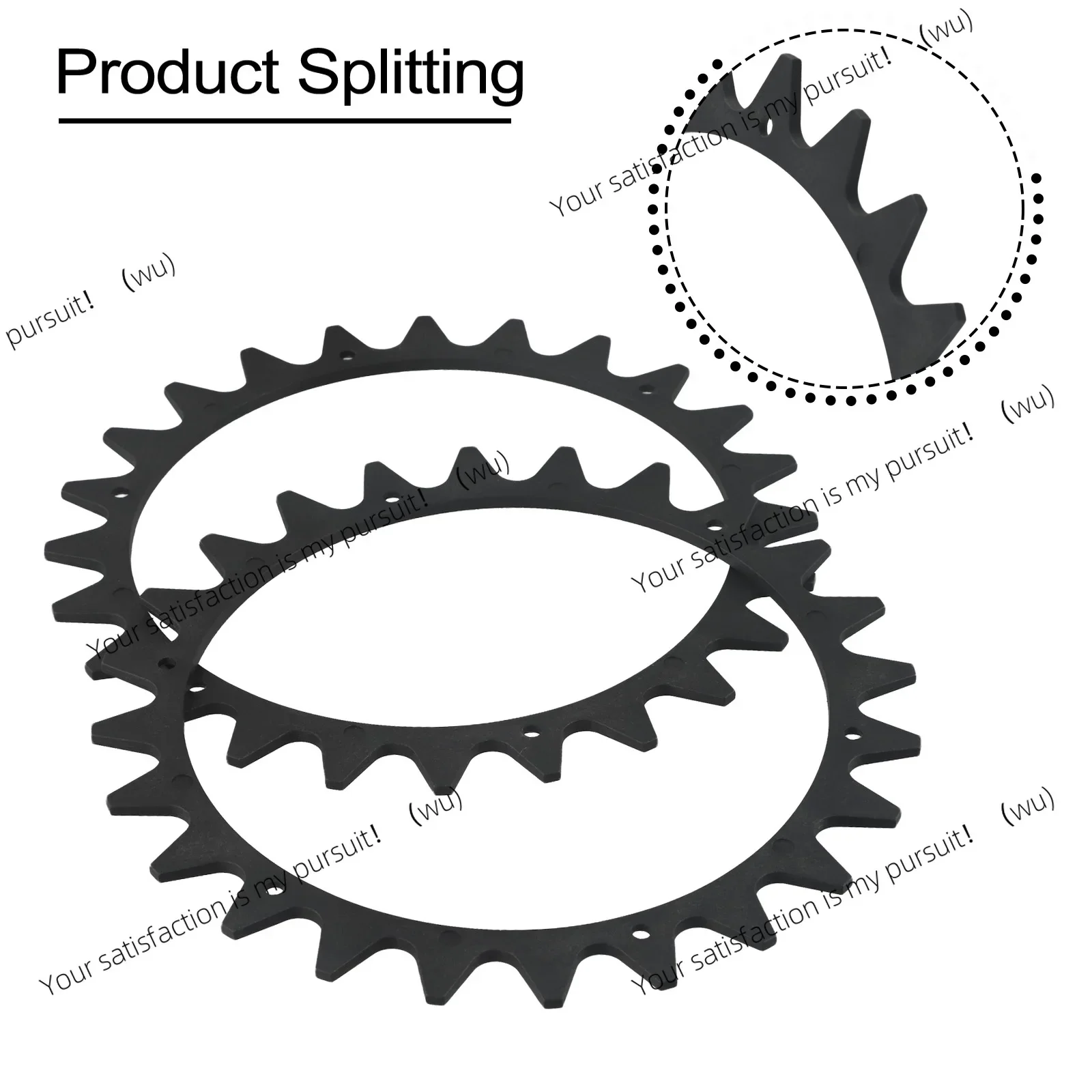 2pc Spikes For Worx For LANDROID Mowing Robot L Lawnmower 225mm WR153E WR155E Lawn Mower Traction Wheel Accessories