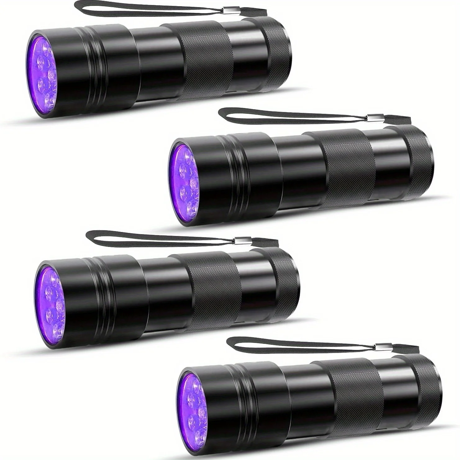 Portable LED Ultraviolet Torch IPX4 Waterproof 395nm 3W Mini UV Pen Light Banknote Pet Urine Stains Detector Pocket Torch Lamp