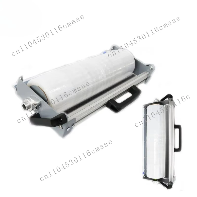 Portable Handheld Sealing Tape & Stretch Film Dispenser with Cutter Suitable for 1