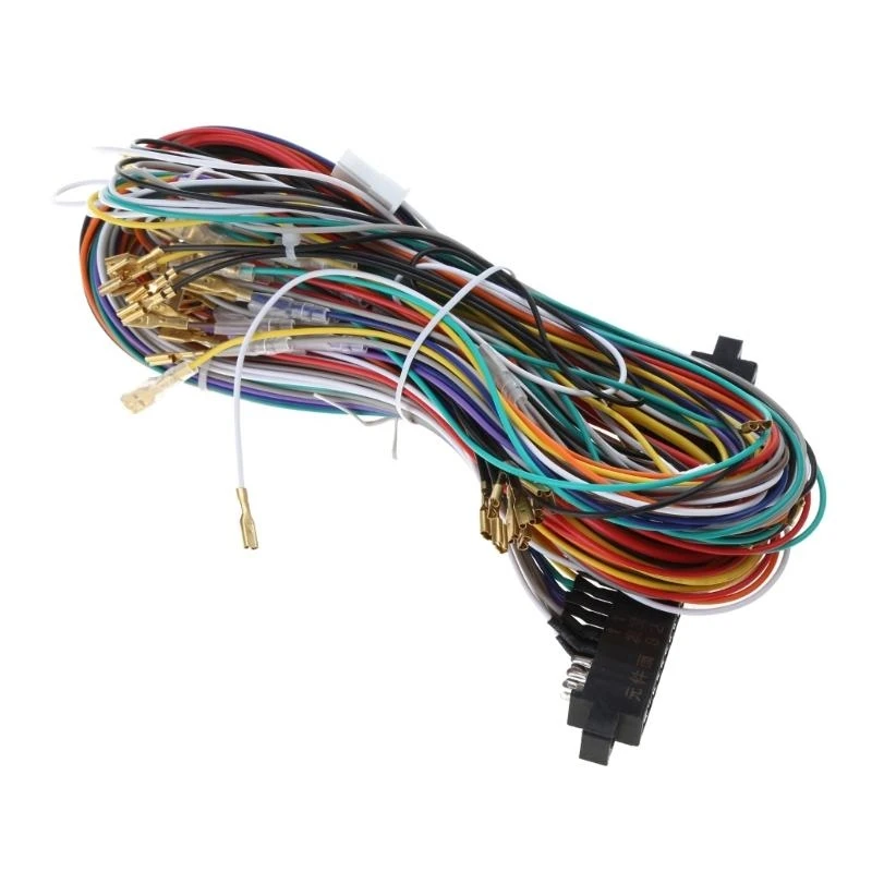 Jamma Wire Cablaggio a 28 pin Jamma Loom Joystick Connettore 60 in 1 83CF