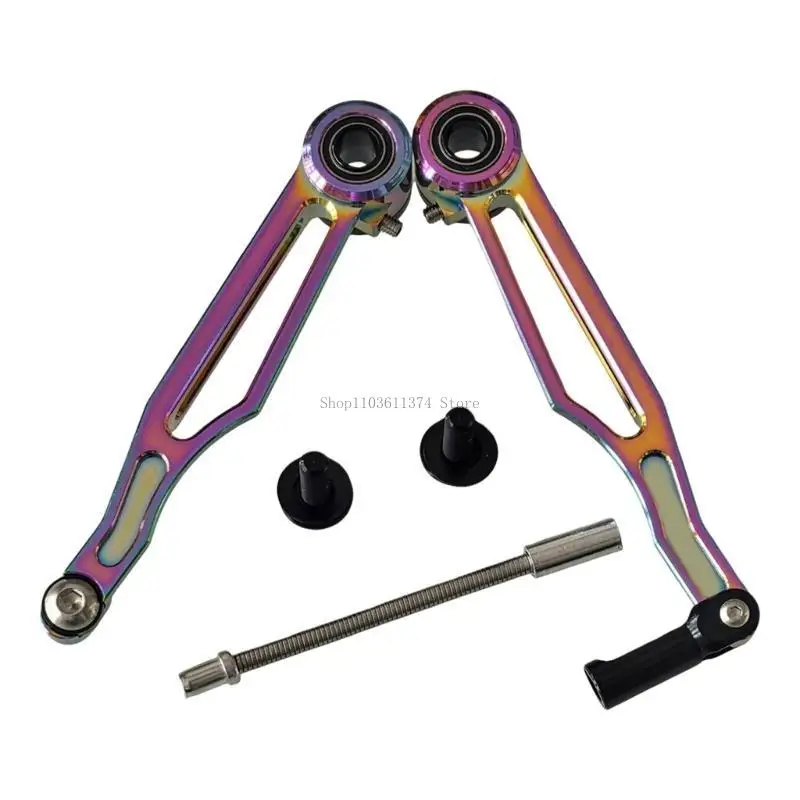  Mountain Bike V Brakes 24Inch 26Inch Compatible Light Weight Aluminum Construction Long Arm Design for Optimal Control