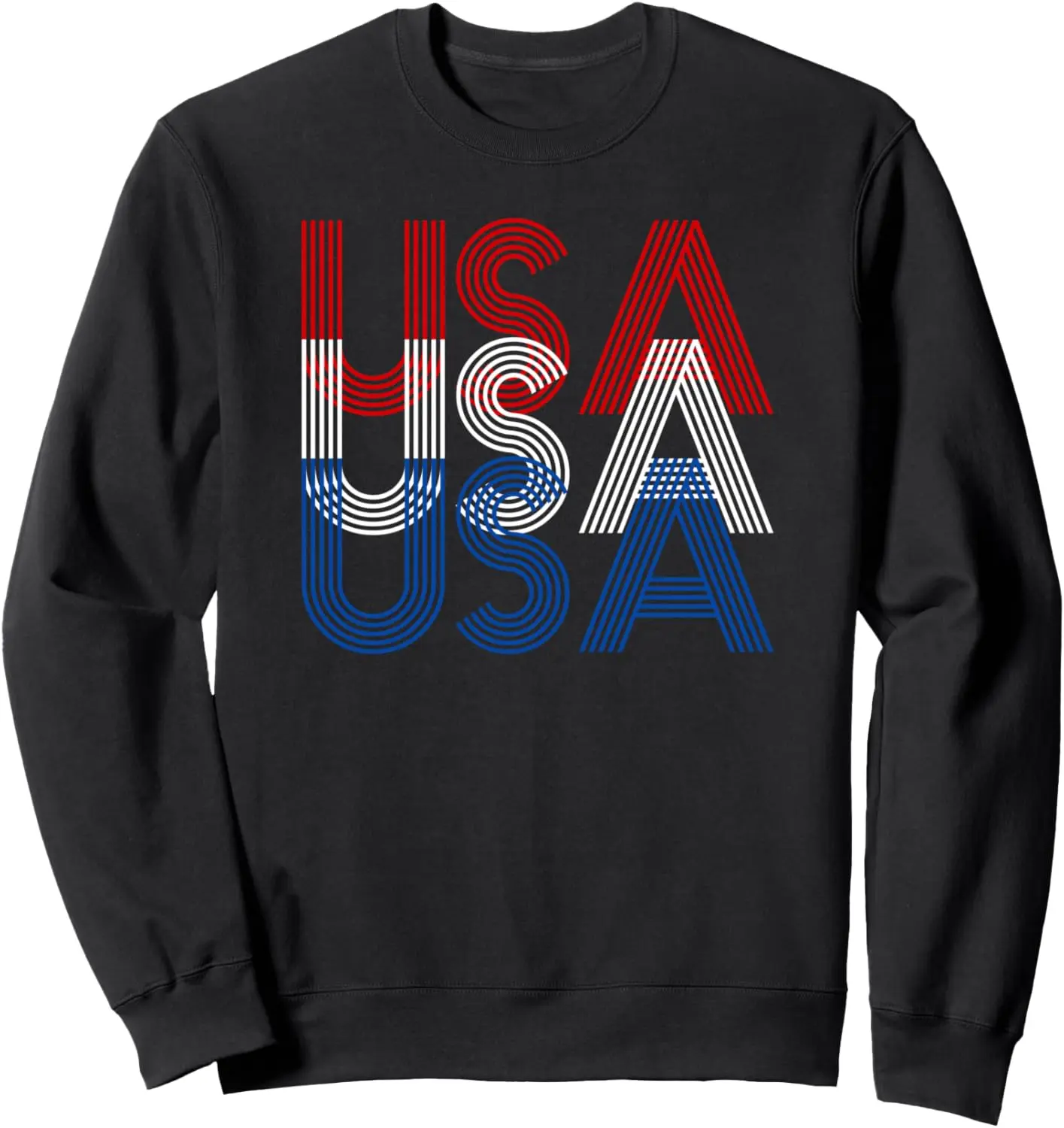 เสื้อสเวตเตอร์ Patriotic American Flag USA