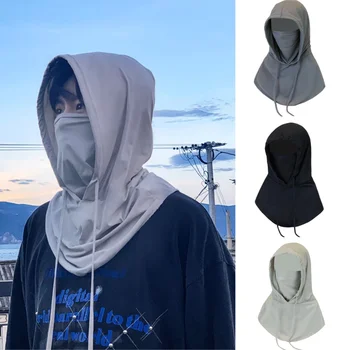 자외선 차단 바라클라바 얼굴 커버, 남녀공용 목 랩 커버, 사이클링 오토바이 낚시 스키 얼굴 마스크, 완전 밀폐형 선 캡, 여름