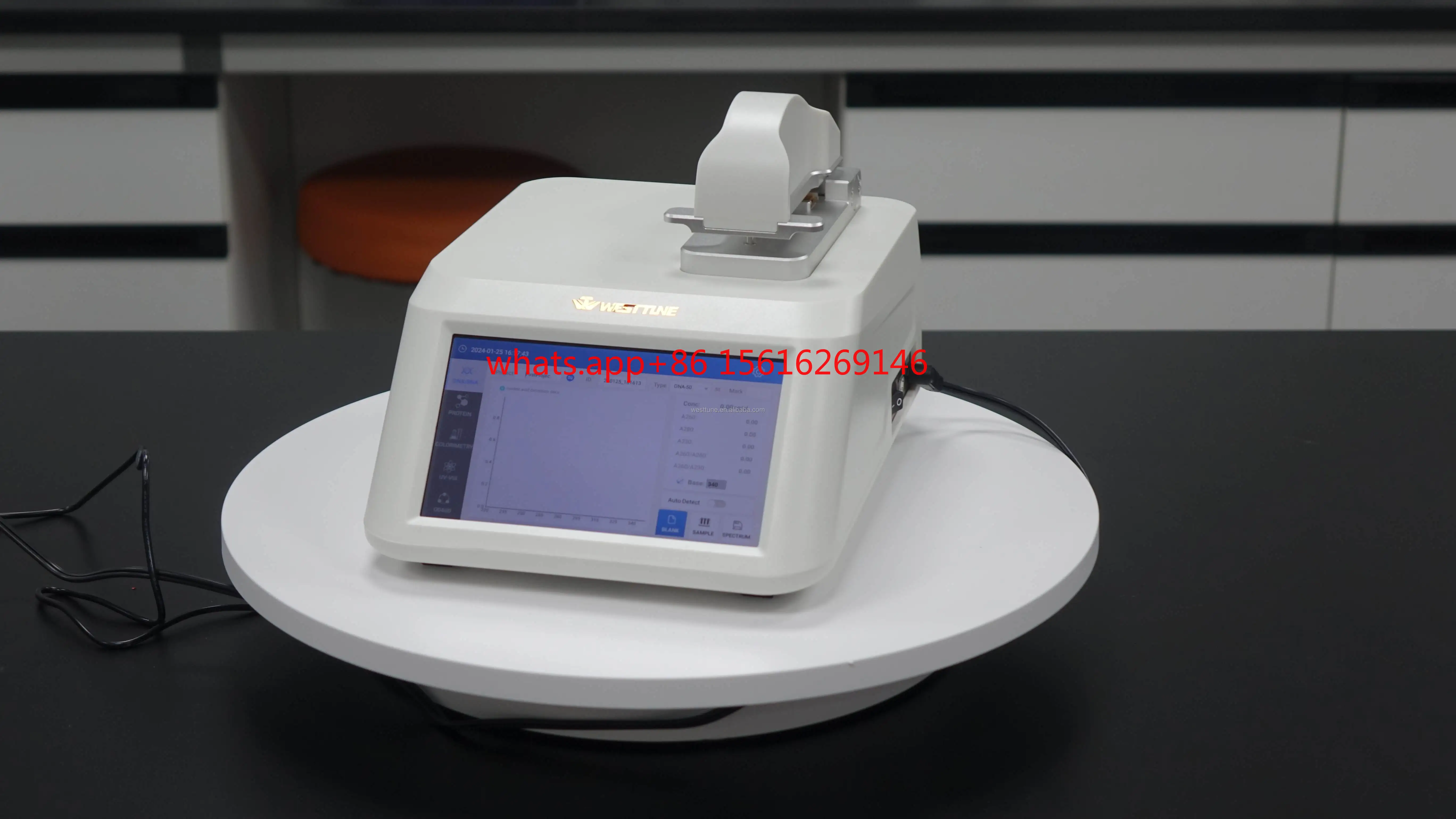 NanoOne DNA test Xenon Flash Lamp Ultra Micro  Spectrophotometer