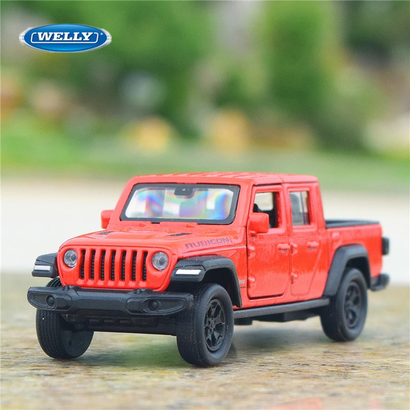 

WELLY 1:36 2020 Jeep Gladiator High Simulation Alloy Car Model Decorated Collection Toys Boys Gifts BD41