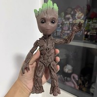 Guardians of the Galaxy Groot Little Tree Man Animated movie Character Modeling Character Moving joint model Cute child Christma