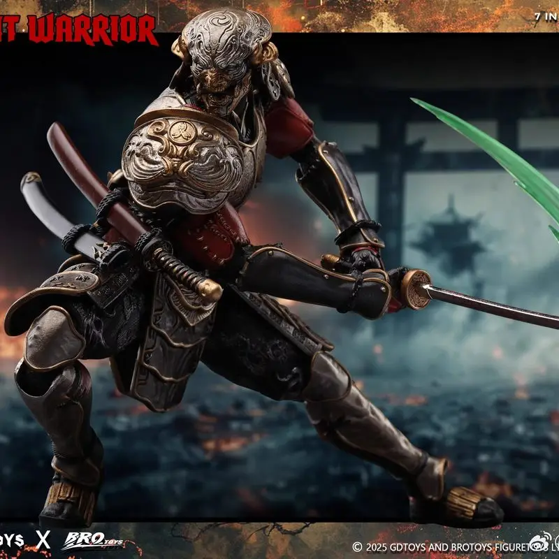 

BROTOYS Light Warrior 1/12 Douglas Wolf Dog Lieutenant Japanese Warrior 7-inch movable collectible armored doll holiday gift