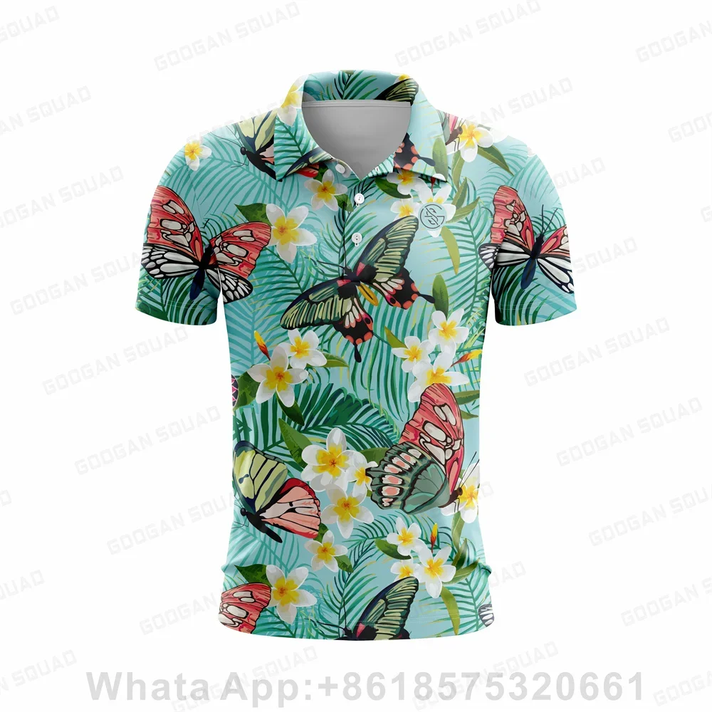Summer Kids Golf Polo Shirts Outdoor Sports Polo Shirt Short Sleeve Quick Dry Team T-shirt Boys Breathable Golf T-shirt Clothing view 3