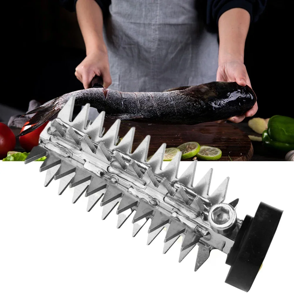 Electric Scaler Remove Waterproof Cutter Head Tool Fish Scale Planer Fish Cleaner Scraper Seafood Knif Tools Home Fish Cleaning