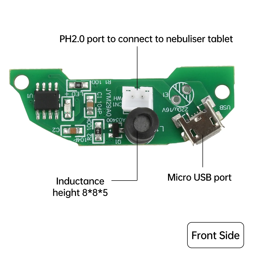 Micro USB 1.5-2W Ultrasonic Mist Maker Fogger Board DC 5V Humidifier Module for Atomizer DIY Hatching Experimental Equipment