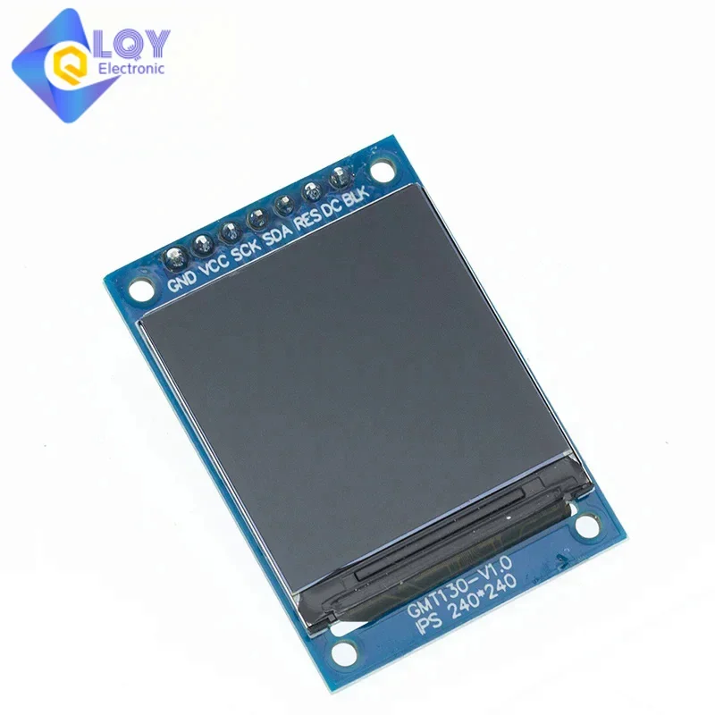 LQY TFT Display 0.96 / 1.3 1.44 1.77 1.8 2.0 2.4 Inch IPS 7P SPI HD 65K Full Color LCD Module ST7735 Drive IC For Arduino