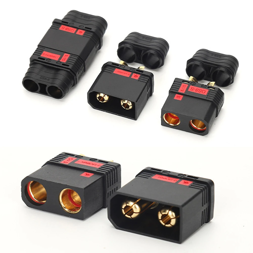 1pc QS8-S Male/female Battery Resistant Connector Anti-static Connector Energy Power Tools Replacement Accessories ﻿     New