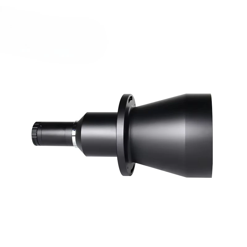 عدسات Wsion الصناعية للفحص D = 295 مم تشويه منخفض 0.13 × 1.1 بوصة آلة عدسة Telecentric Vi