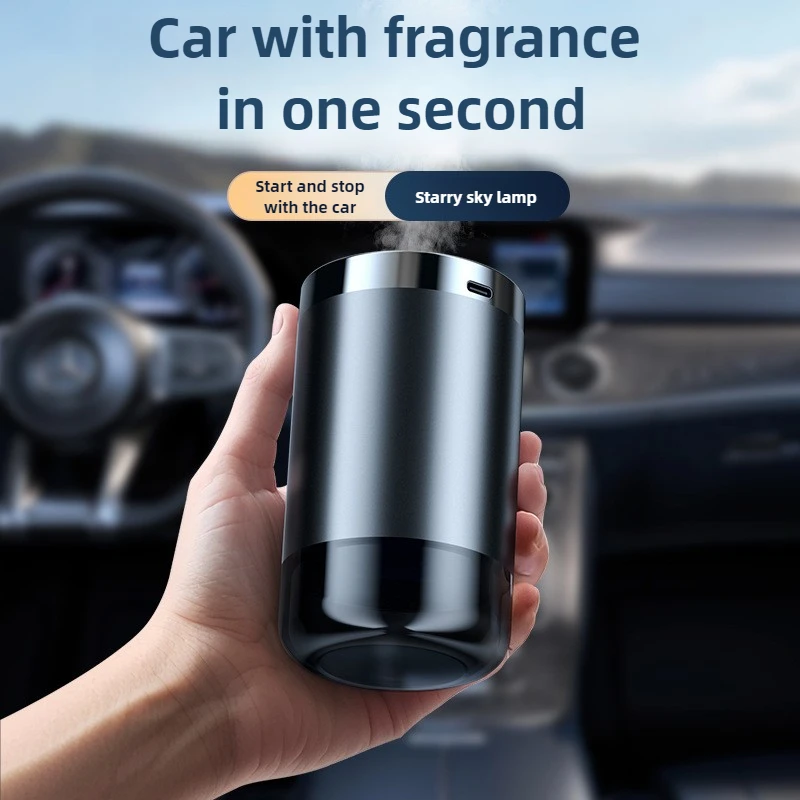 Car Diffuser Humidifier 5 Modes Car Humidifier Aromatherapy Diffusers Car Odor Eliminator For Automobile Home Office Bedroom