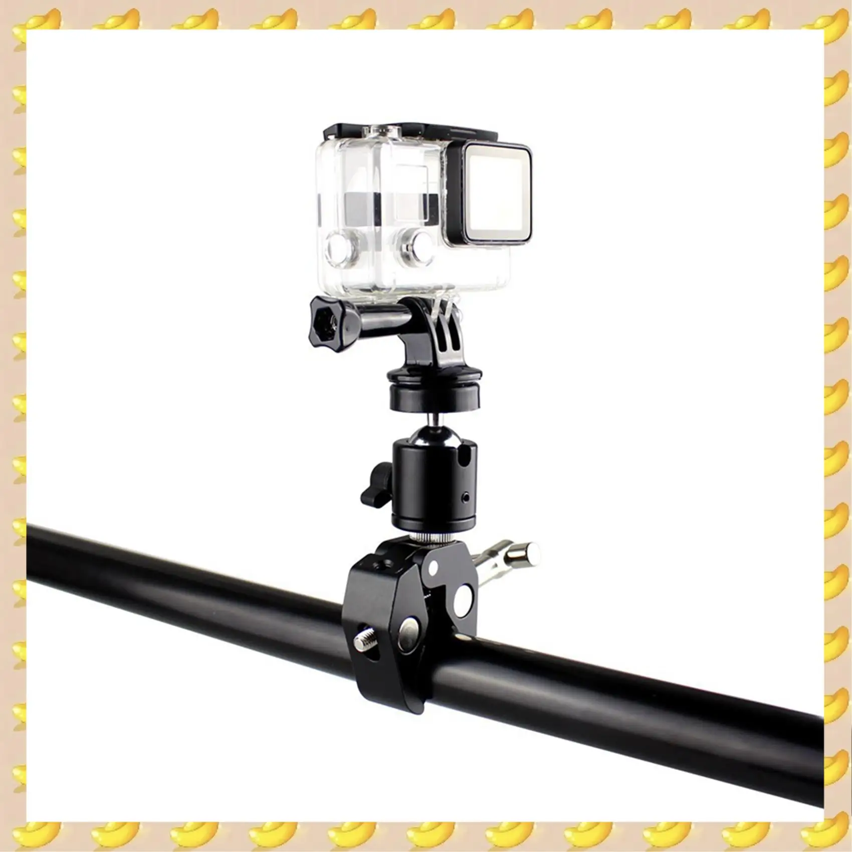 

A45U 1 Pcs 20Inch Adjustable Articulating Friction Magic Arm & 1 Pcs DSLR Ball Head Shoe Mount Camera Ball Mount Clamp