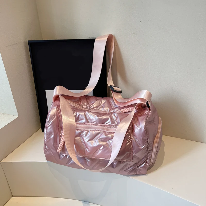 Grand sac à main de Fitness pour femmes, sac à bandoulière de Sport, d'entraînement, de Yoga, avec compartiment à chaussures, sac polochon de voyage à la mode