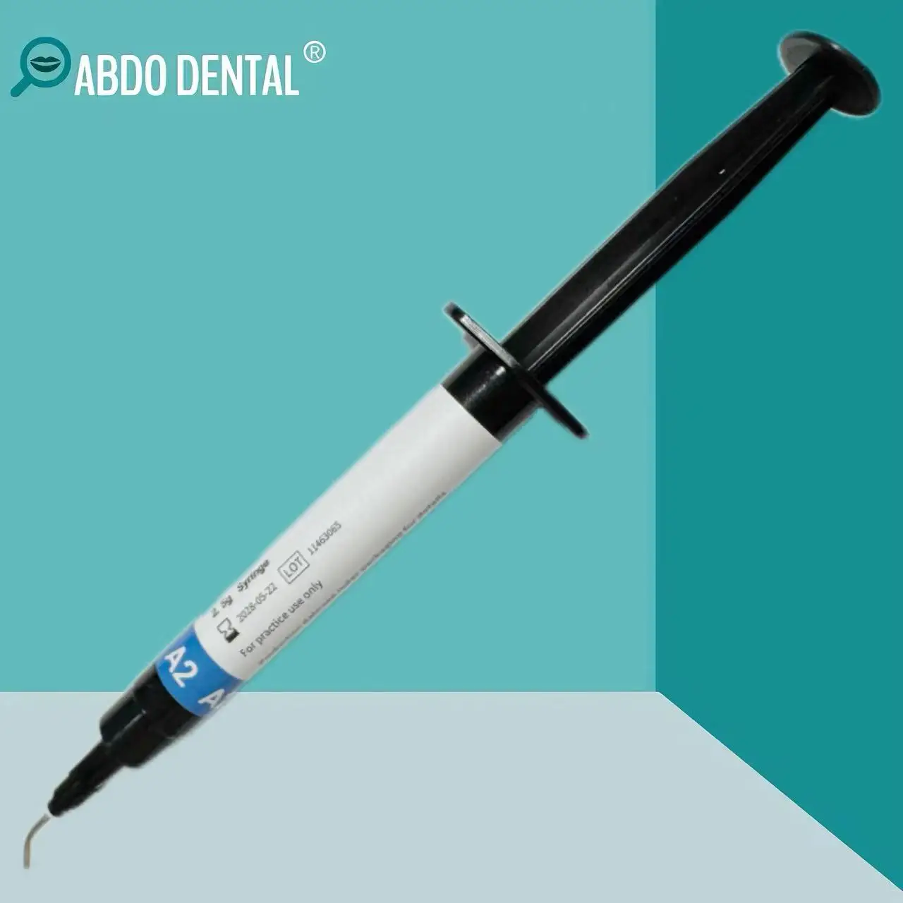 

1 шт. A2 светоотверждающий шприц, стоматологическая композитная смола, 2,5 г, текущая с наконечниками доставки, гель-склеивание для ремонта зубов