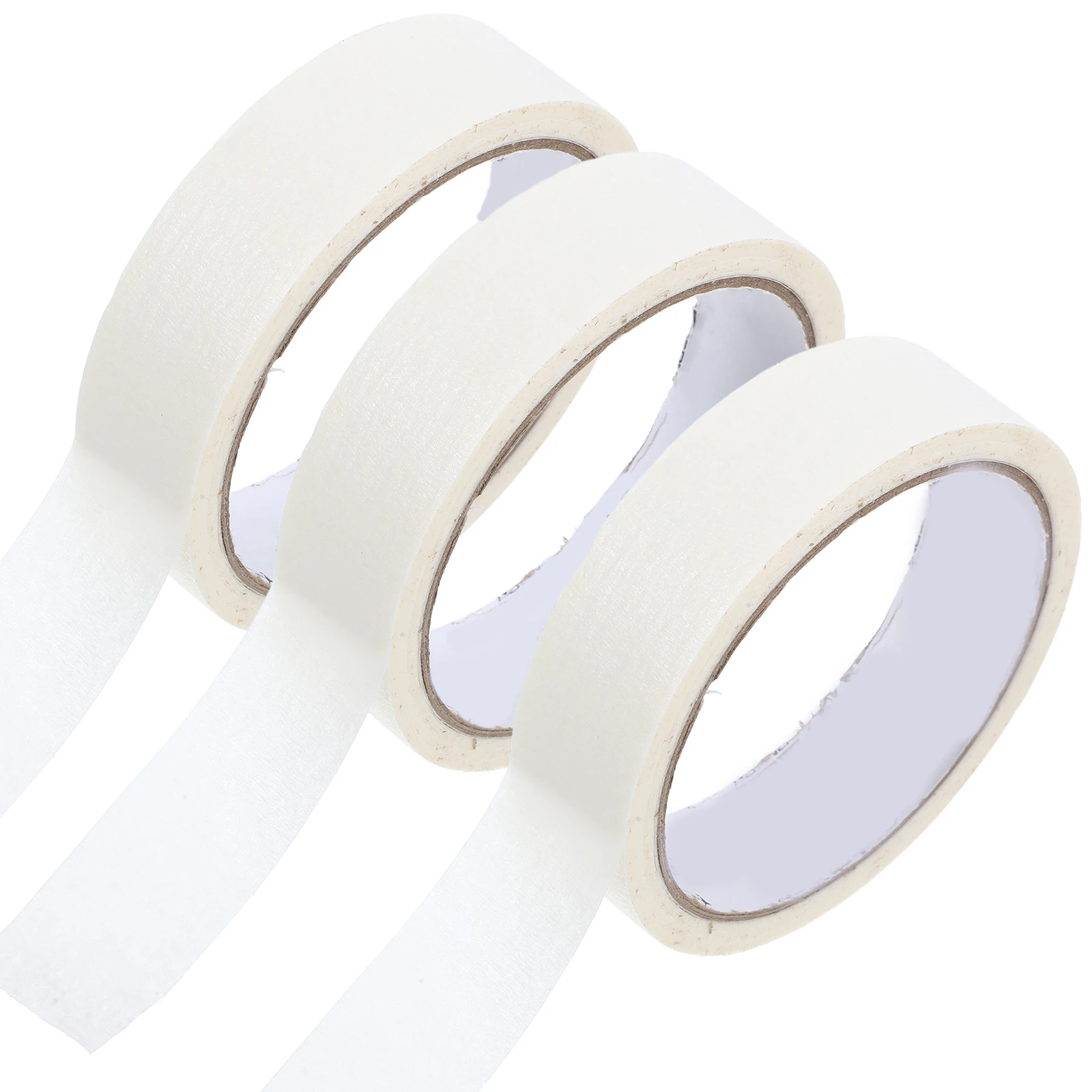 

3pcs Masking White for Paper Masking Tape Craft Durable Adhesion Watercolor Drafting Travel Supplies Sealer