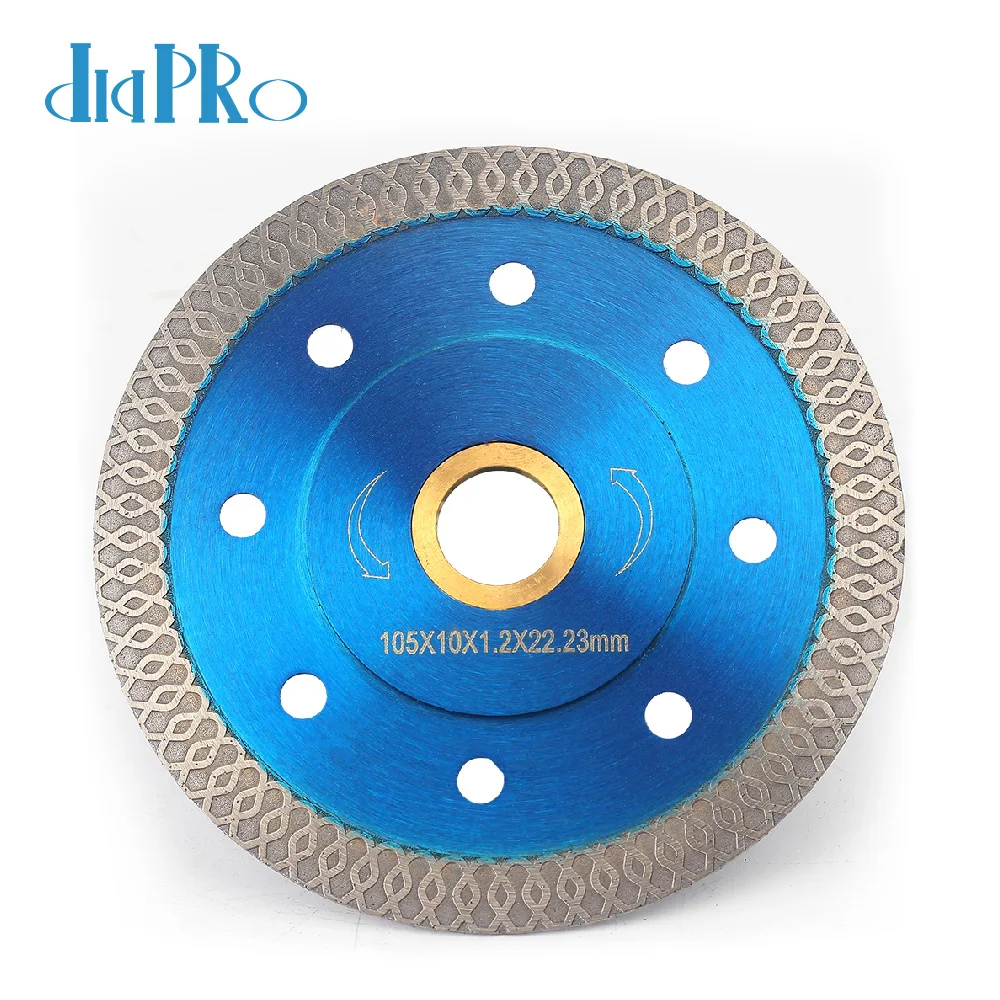 105mm Turbo Diamond Blade Super Thin Tile Porcelain Ceramic Disc For Cutting Granite Marble Stone