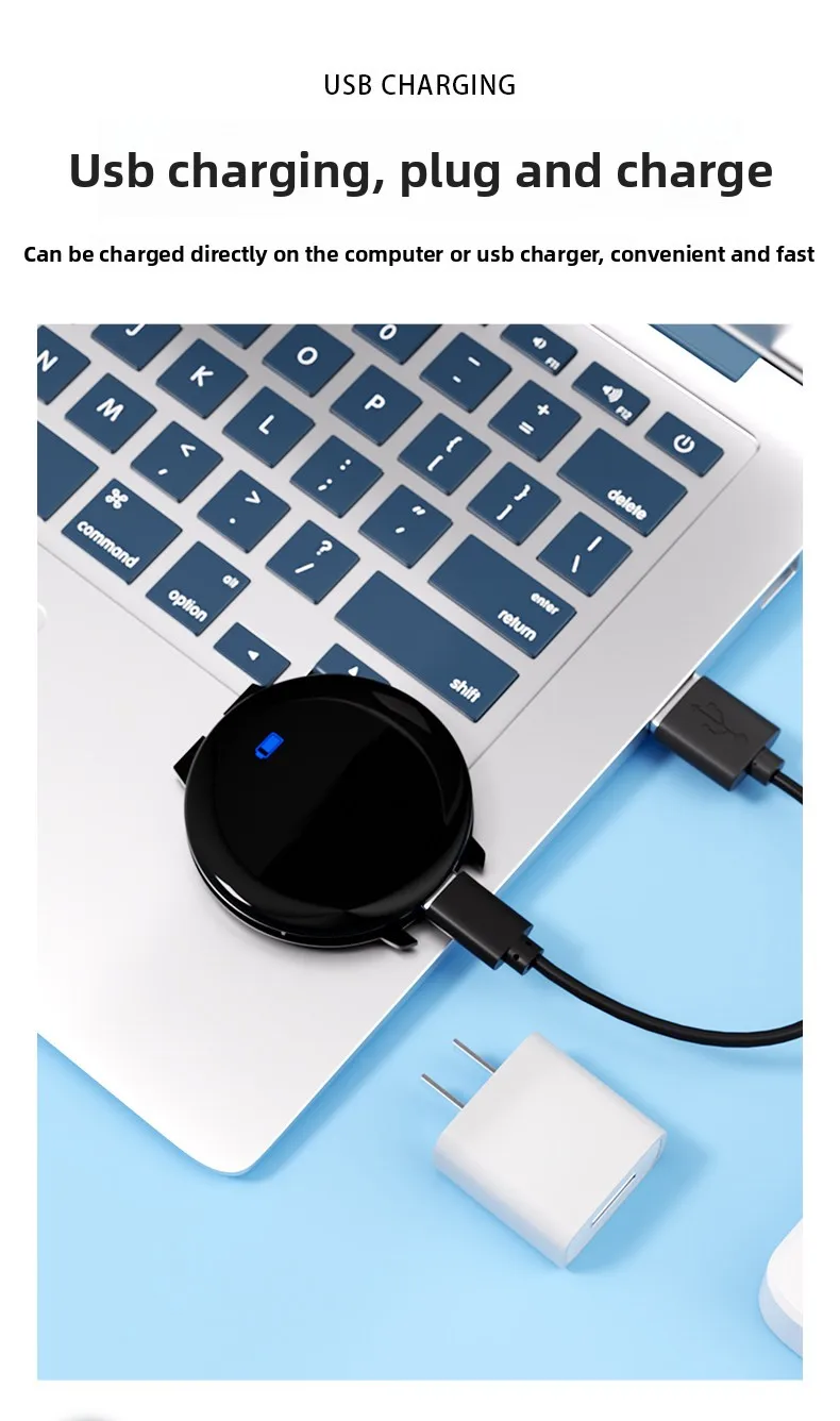 Reloj electrónico de moda para hombres y mujeres, alarma de vibración silenciosa, resistente al agua, para deportes al a