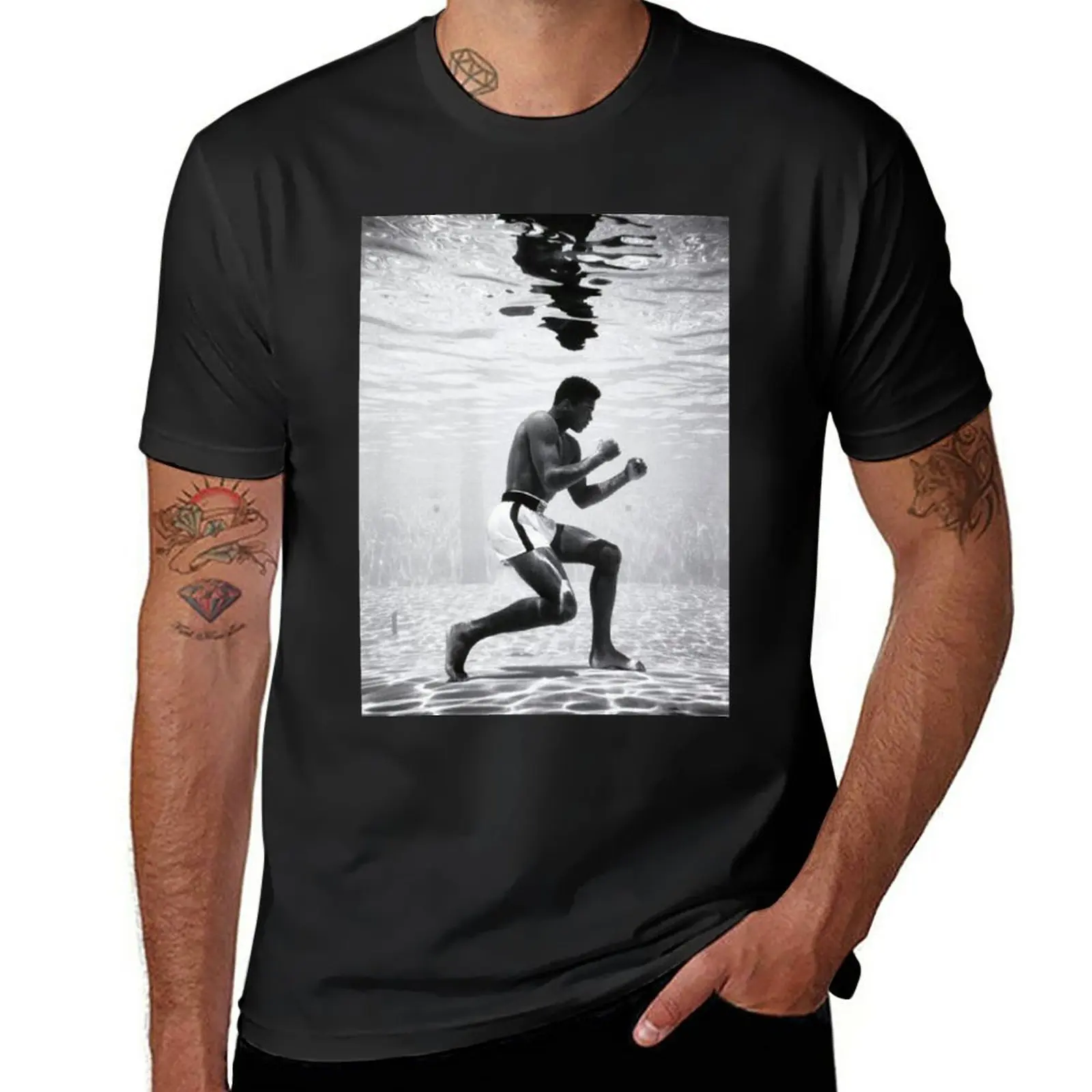 New under water T-Shirt sweat shirts plus size tops funny t shirts for men