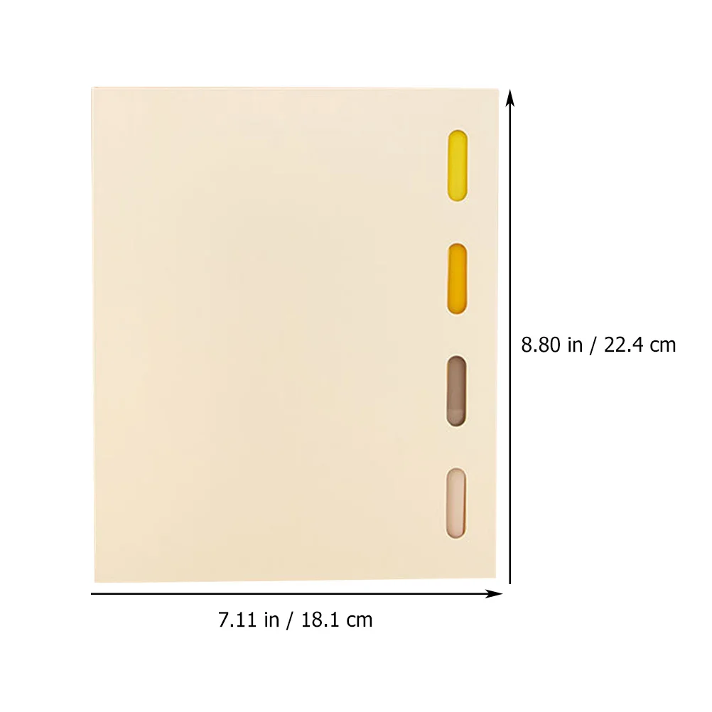1 مجموعة 1 مجموعة A5 فضفاضة ورقة غطاء للكمبيوتر الدفتري انفصال الموثق مقاومة للاهتراء هارد شل واقية للطلاب اللوازم المكتبية #5