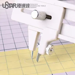 Ustar Model Maker Compasses Knife Circular Cutter Replace Blades DIY Hobby Cutting Tools Accessory