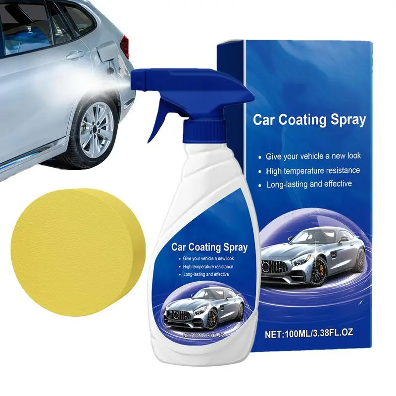 

100ml Car Coating Agent Automotive High-Protection Detailing Spray Body Paint Restorer Liquid Polishing Agent Cars Maintenance