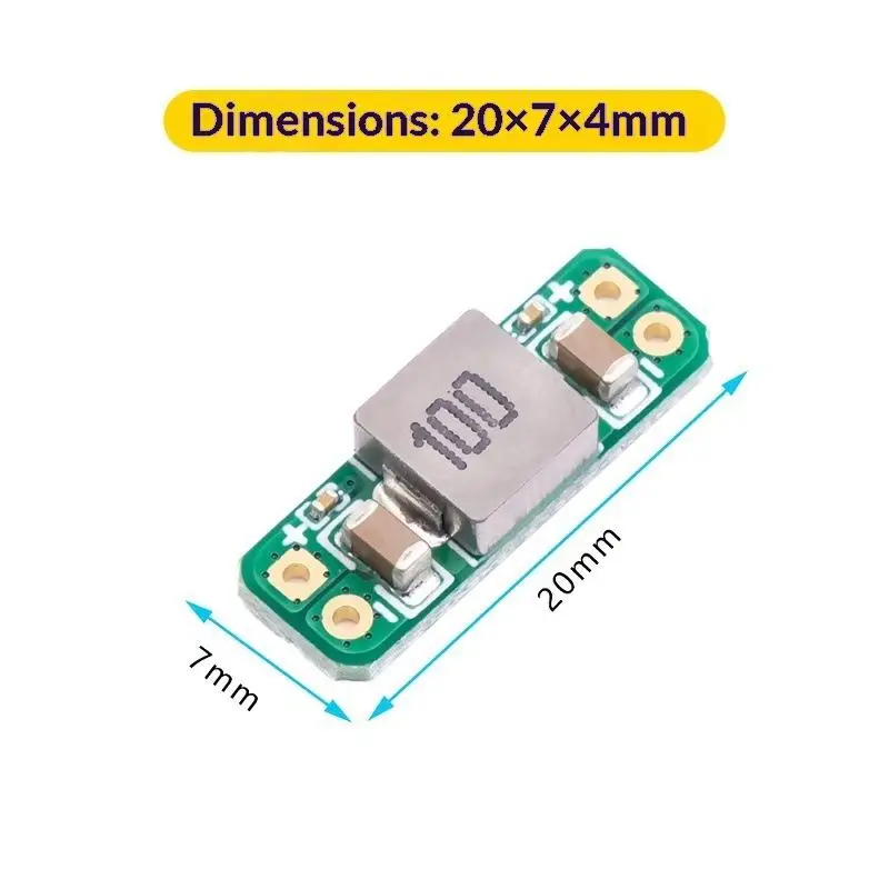 LC Filter for FPV Drone 3A 5-30V Efficiently Reduces VTX Camera Video Noise Lines for Racing Drone Use
