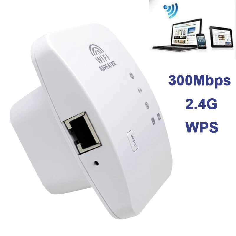 Wireless Range Extender WiFi Repeater Wi Fi Adapter 300Mbps Router Wi Fi Booster Long Range Wi-Fi  Amplifier Access Point