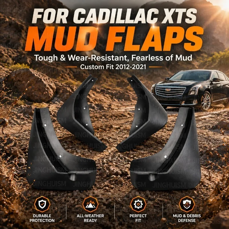 Mudguards FOR Cadillac XTS 2012-2021 Fenderss Car Mud Flaps Vehicle Exterior Decor ABS Material Protective Car Accessories 4pcs
