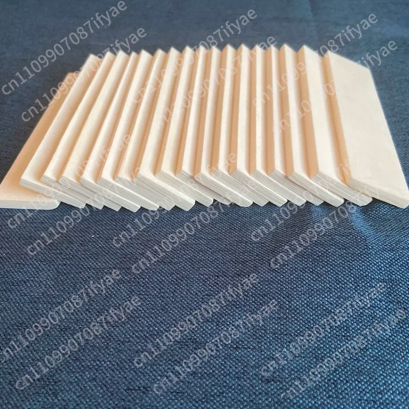 2 pcs Buffalo Bovine Bone Knife Handle Scales Slabs DIY Carving Material 100x30x5mm