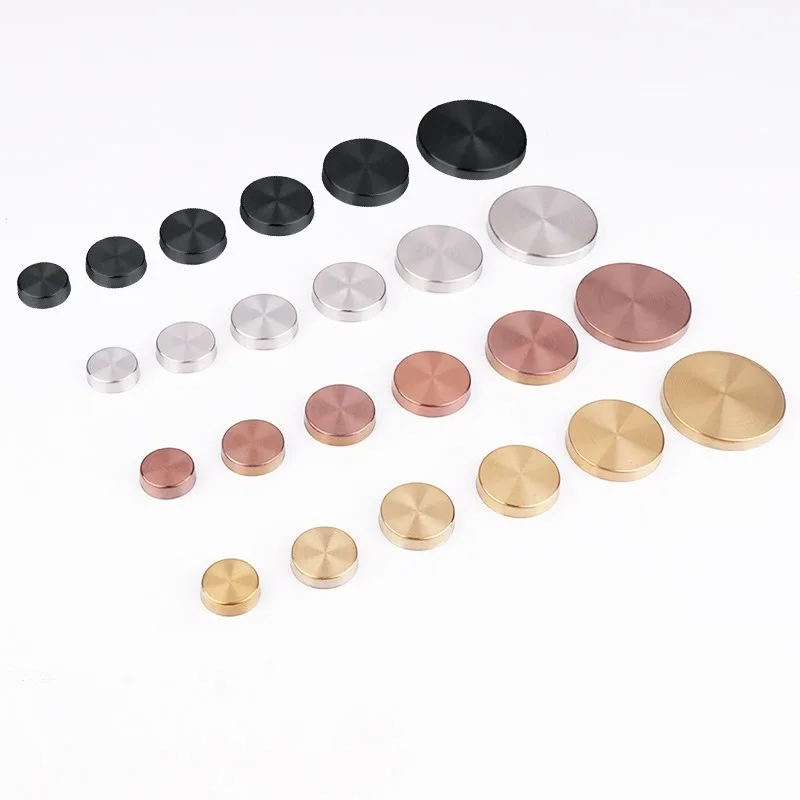Bild 6: 8 Sets 16–40 mm Spiegelbefestigungen, Schrauben, dekorative Kappe, Nagel, Werbung, Glasschraube, 304 Edelstahl-Abdeckung, Möbelbeschläge