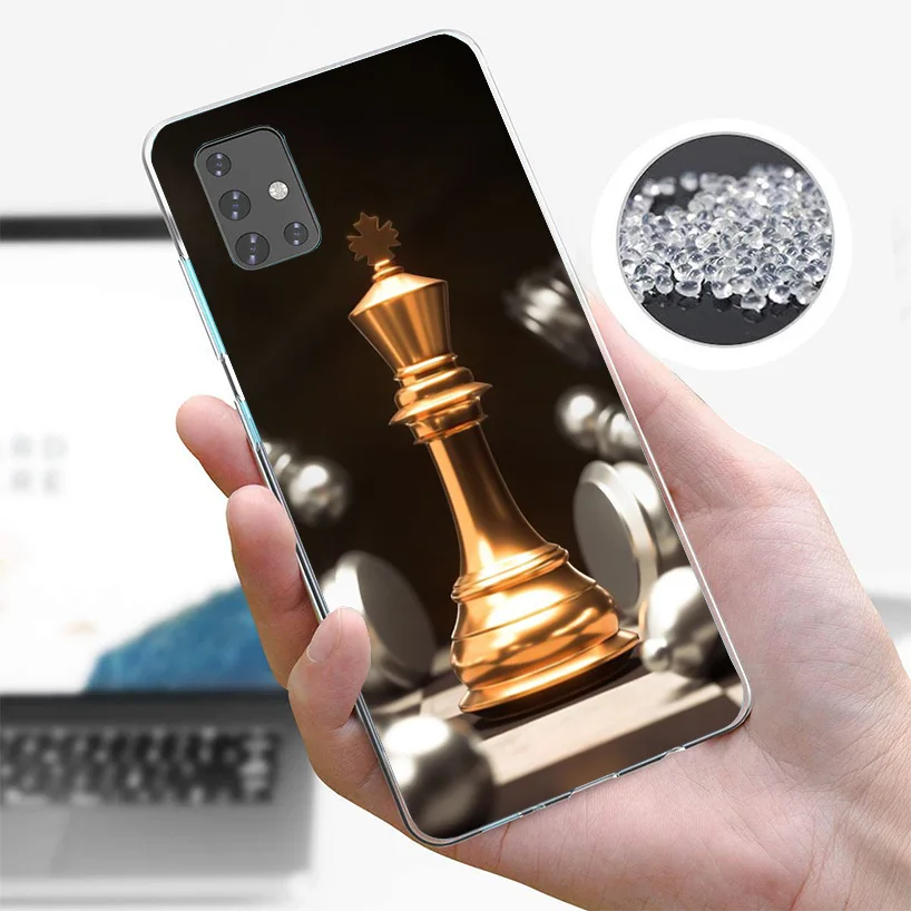 Competitive Chess Game Phone Case For Samsung Galaxy A51 A41 A31 A21S A11 A01 A71 A50S A40 A30 A20S A10S A6 A7 A8 A9 Print Cover