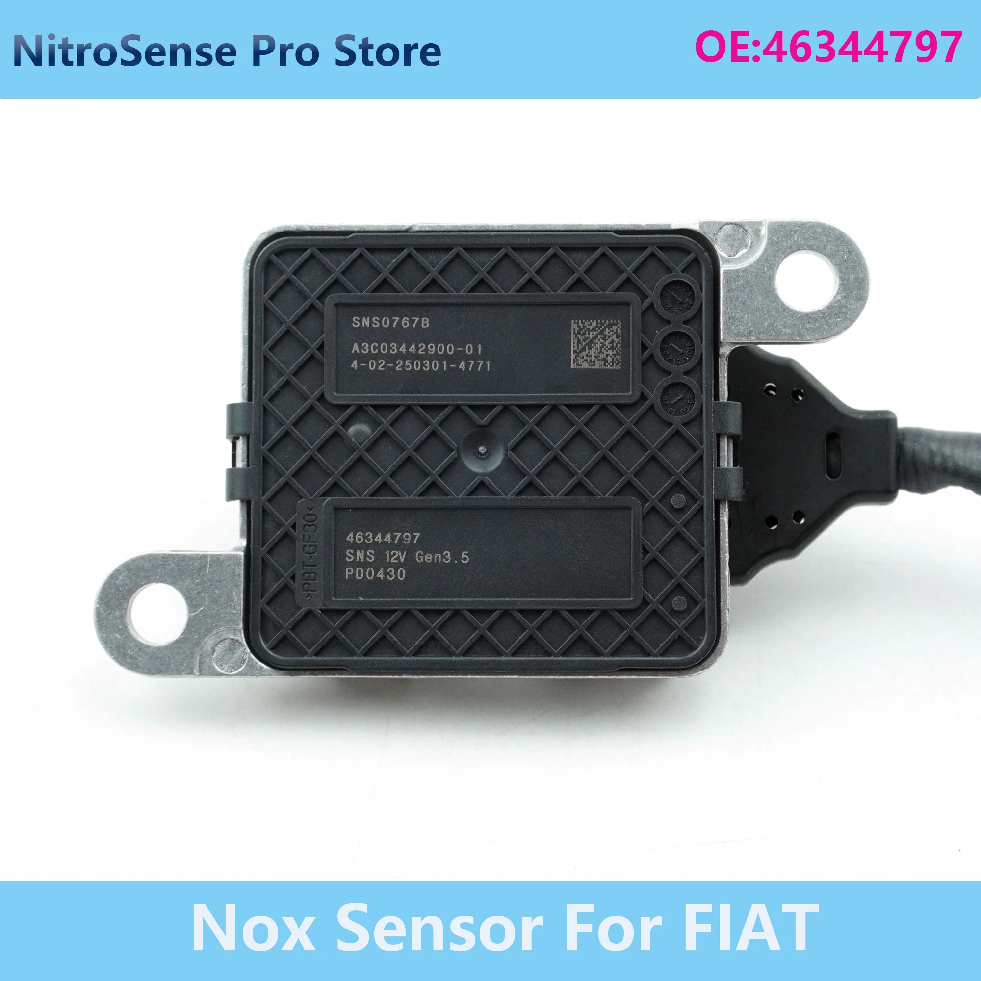 

46344797 SNS0767B High Quality Nitrogen Oxide Sensor For FIAT 500X JEEP COMPASS RENEGADE A3C03442900-01 Car Parts