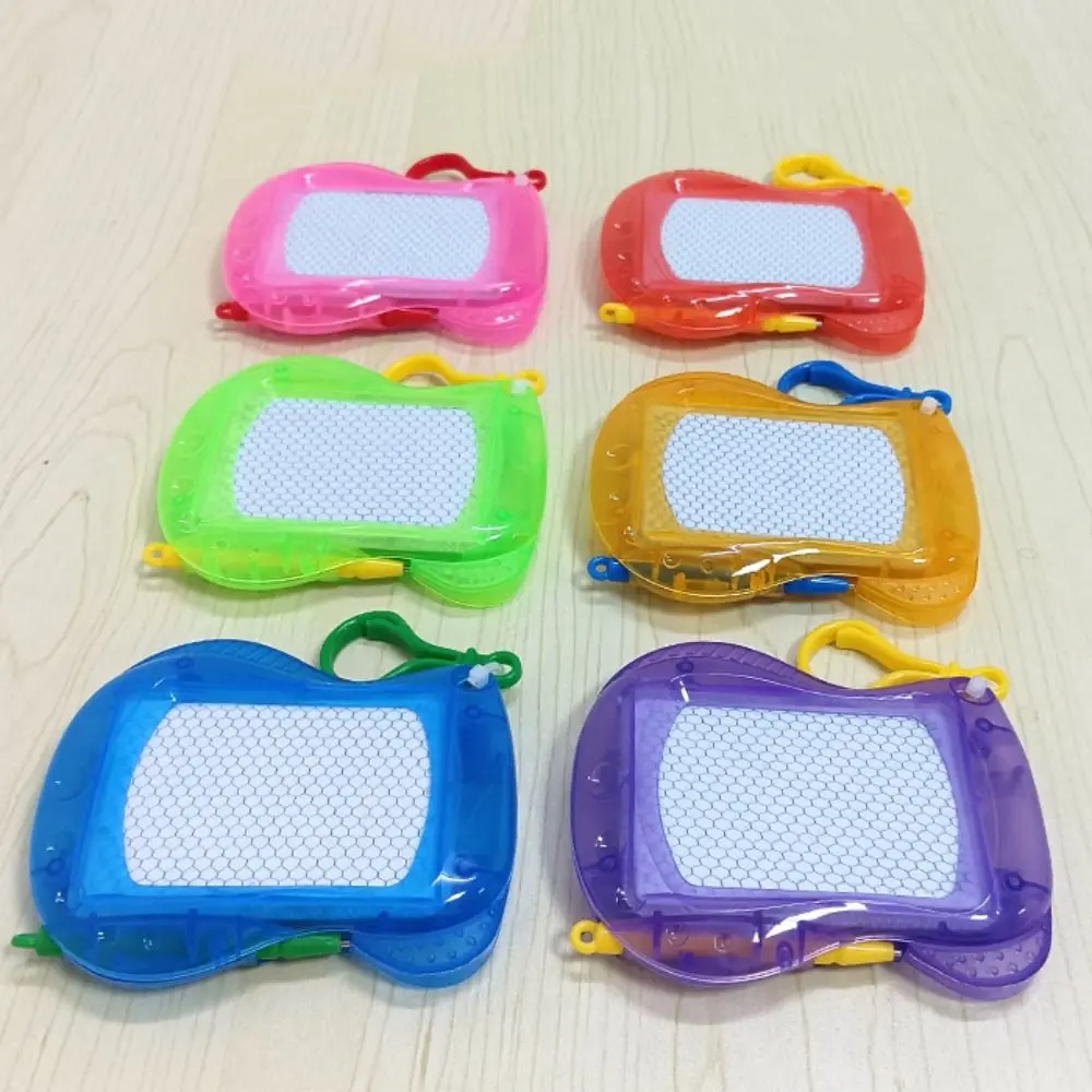 Portable Erasable Mini Drawing Board Birthday Party Doodle Keychain Writing Board Toy Girls Key Chain Children's Drawing Board