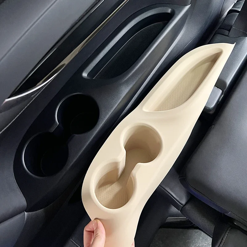 Deluxe Edition Silicone Water Cup Pad For Toyota Alphard Vellfire 30 Series 2015-2023 Seat Table Board Pad Protective Pad Tools