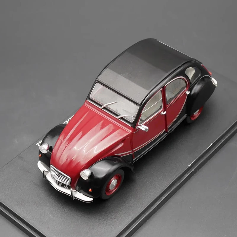 

Ixo 1:24 Citroen 2CV6 Charleston 1982, имитация сплава, модель автомобиля, статическая коллекция, украшенные праздничные подарки, игрушки